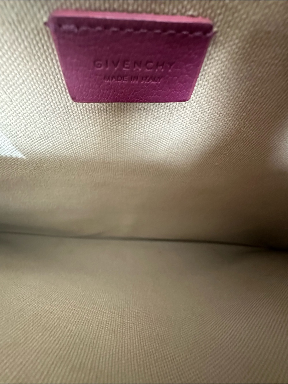 Givenchy Antigona Leather Pouch with Gold Logo - Picture 5 of 6